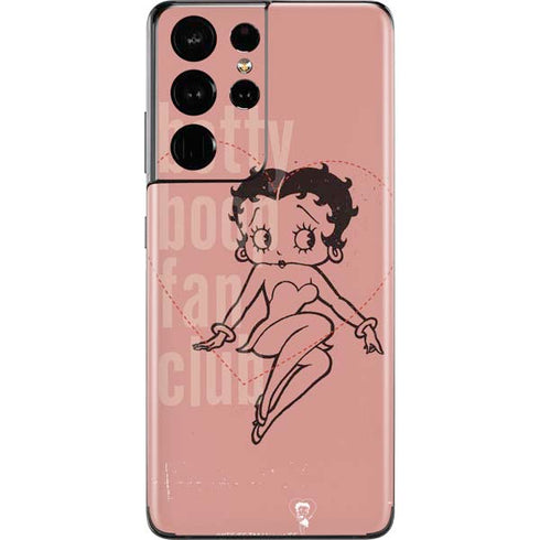 Betty Boop Fan Club Galaxy S21 Ultra 5G Skin